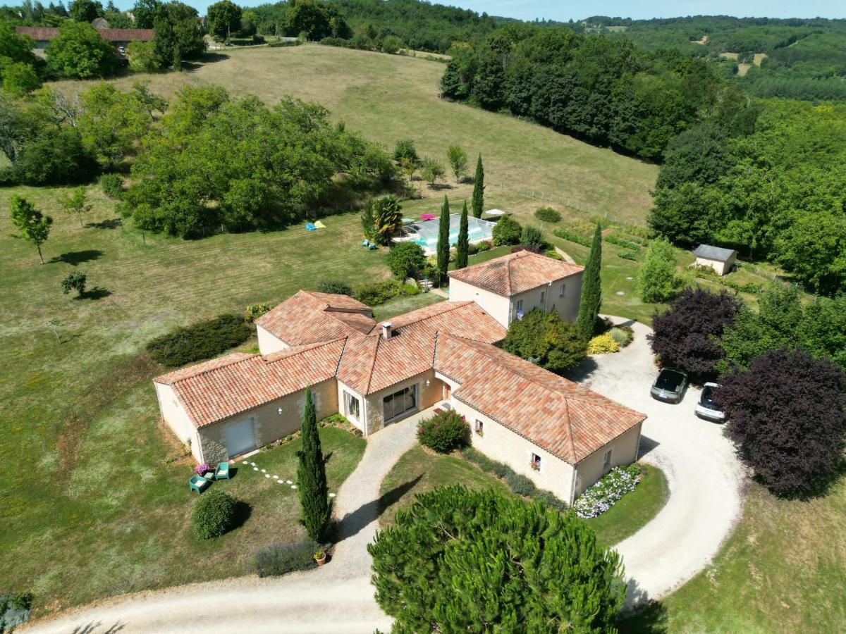 Bed and Breakfast Les Chenes Rouges Veyrines-de-Domme Exteriér fotografie